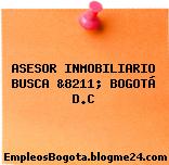ASESOR INMOBILIARIO BUSCA &8211; BOGOTÁ D.C