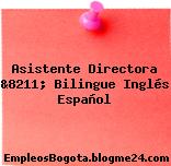 Asistente Directora &8211; Bilingue Inglés Español