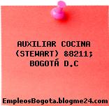 AUXILIAR COCINA (STEWART) &8211; BOGOTÁ D.C