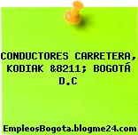 CONDUCTORES CARRETERA, KODIAK &8211; BOGOTÁ D.C