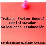 Trabajo Empleo Bogotá Administrador SalesForce Traducción
