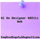 Ui Ux Designer &8211; Web