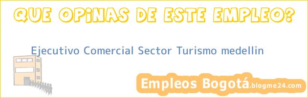 Ejecutivo Comercial Sector Turismo medellin