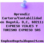 Aprendiz Cartera/Contabilidad en Bogotá, D.C. &8211; EXPRESO VIAJES Y TURISMO EXPRESO SAS