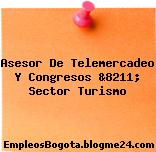 Asesor De Telemercadeo Y Congresos &8211; Sector Turismo