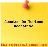 Counter De Turismo Receptivo