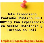 Jefe Financiero Contador Público CALI &8211; Con Experiencia en Sector Hotelería y Turismo en Cali