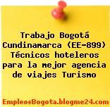Trabajo Bogotá Cundinamarca (EE-899) Técnicos hoteleros para la mejor agencia de viajes Turismo
