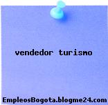 vendedor turismo