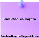 Conductor en Bogota