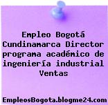 Empleo Bogotá Cundinamarca Director programa académico de ingeniería industrial Ventas