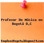 Profesor De Música en Bogotá D.C