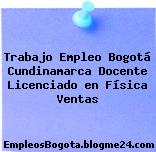 Trabajo Empleo Bogotá Cundinamarca Docente Licenciado en Física Ventas