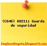 (C646) &8211; Guarda de seguridad