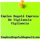 Empleo Bogotá Empresa De Vigilancia Vigilancia