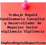 Trabajo Bogotá Cundinamarca Consultor y Desarrollador de Negocios Sector vigilancia Vigilancia