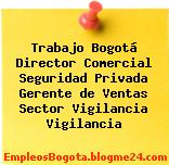 Trabajo Bogotá Director Comercial Seguridad Privada Gerente de Ventas Sector Vigilancia Vigilancia