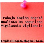 Trabajo Empleo Bogotá Analista De Seguridad Vigilancia Vigilancia